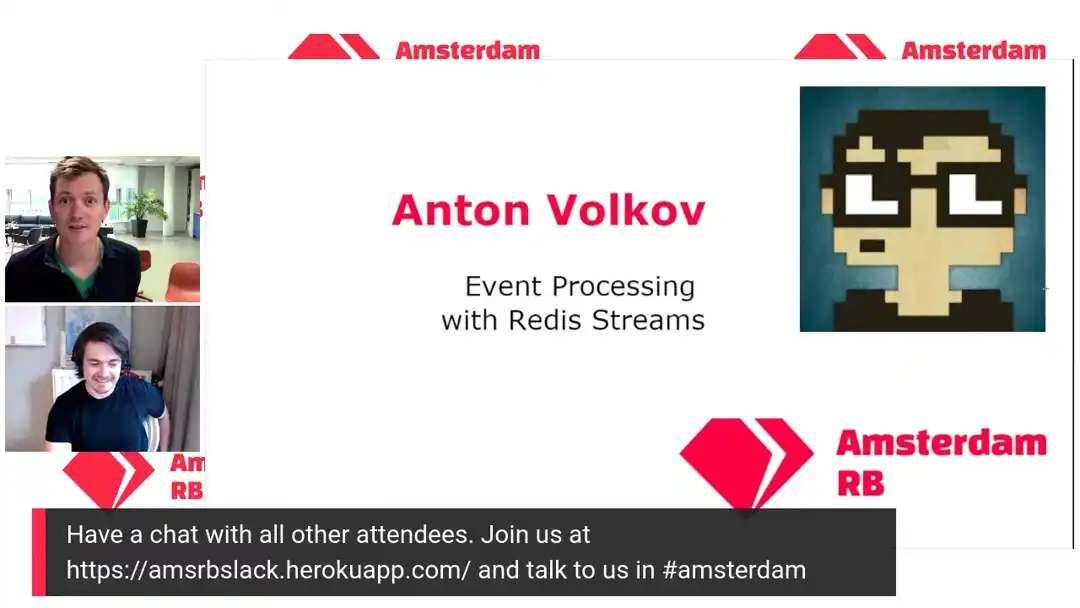 talk by Anton Volkov: Event Processing with Redis Streams