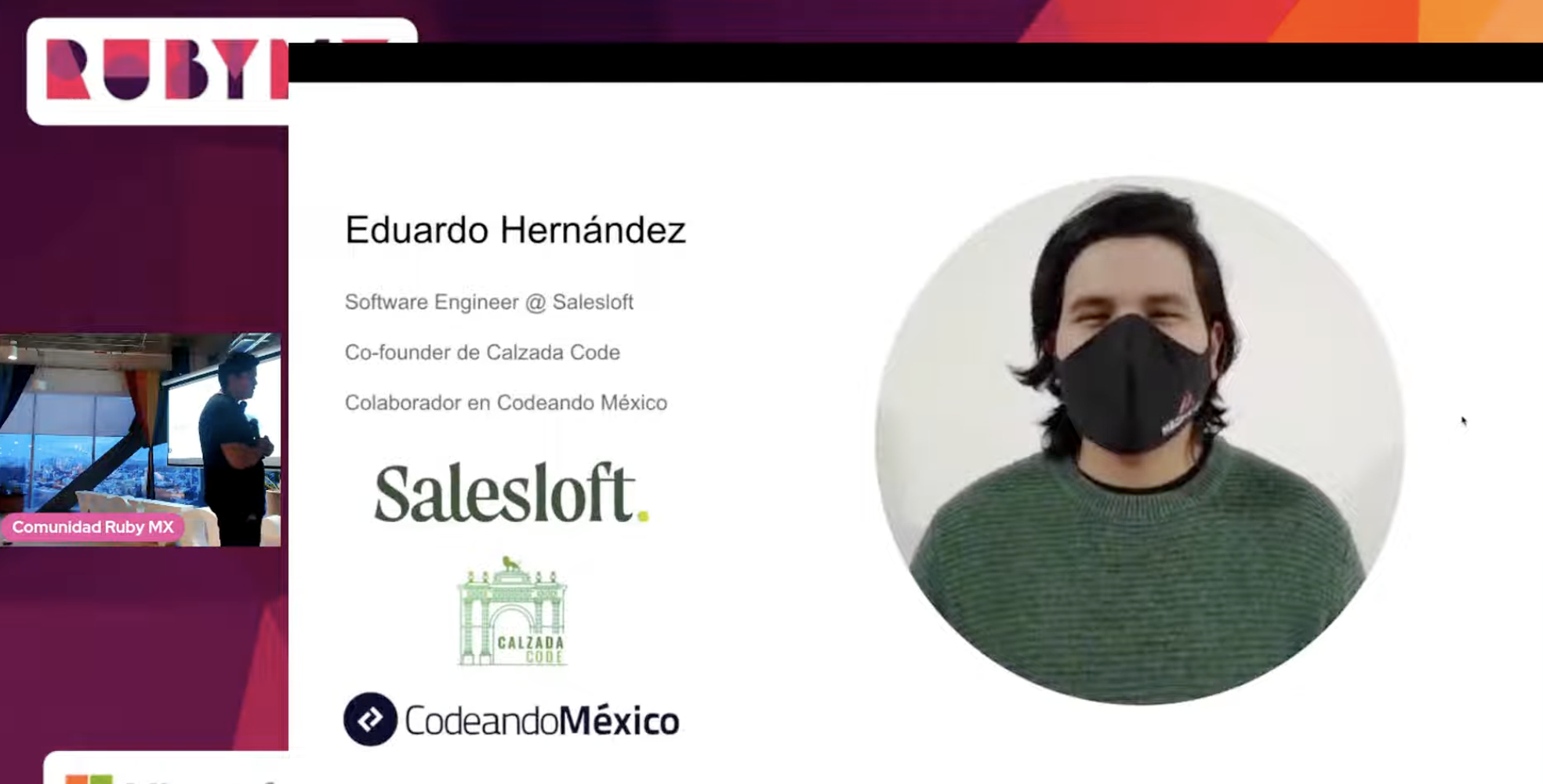 talk by Eduardo Hernández: Analytics en tiempo real con Rails