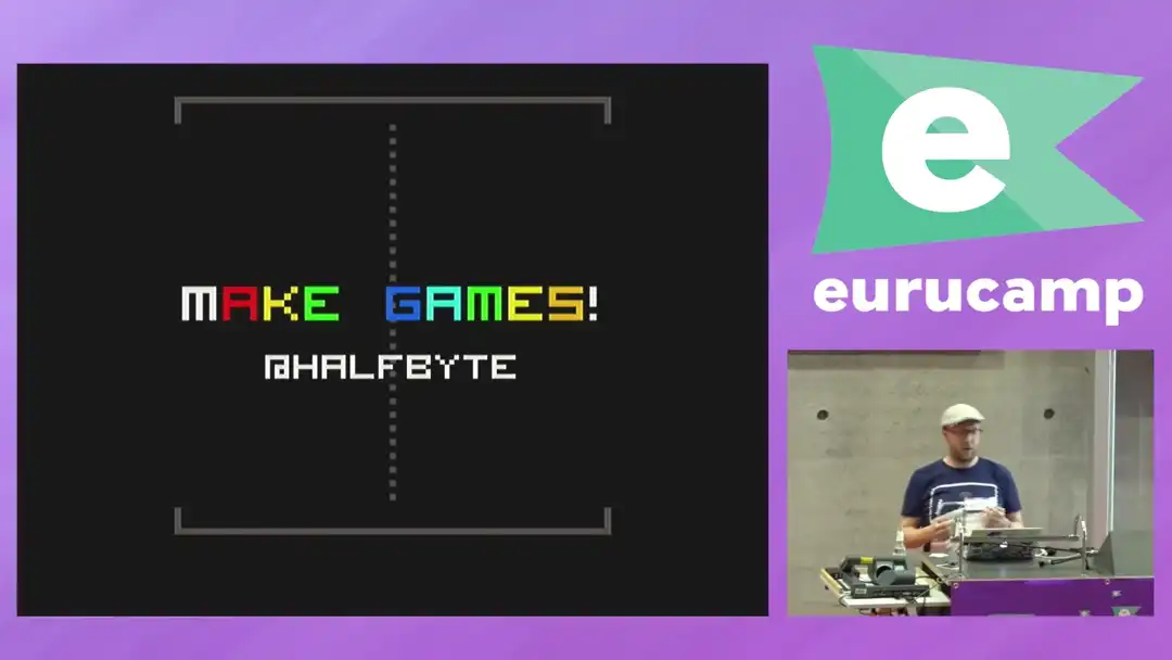 talk by Jan Krutisch: Lightning Talk: Make Games!