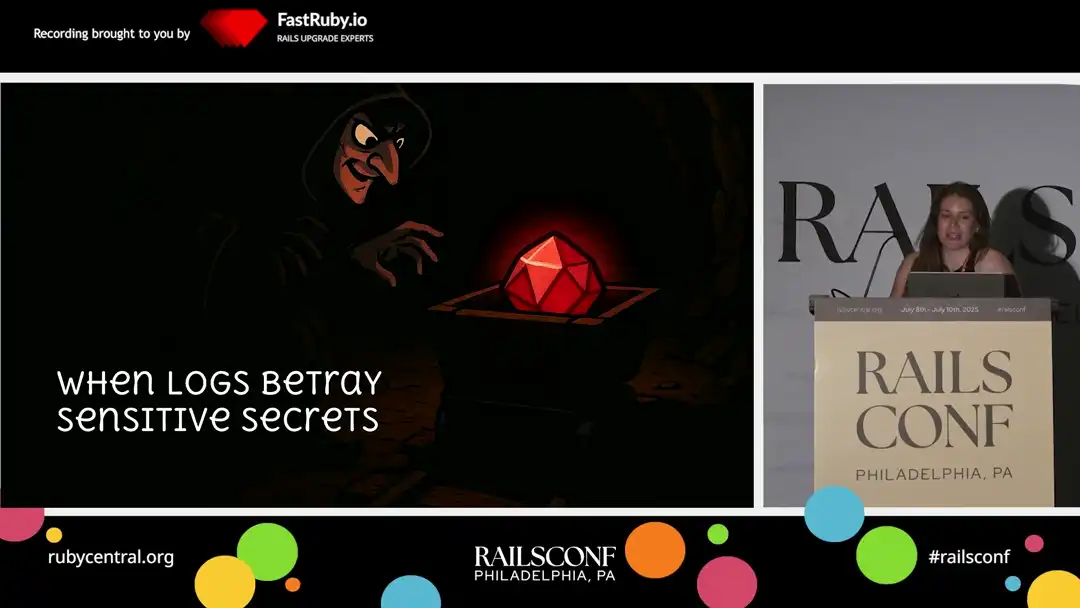 talk by Jill Klang: Lightning Talk: When Logs Betray Sensitive Secrets
