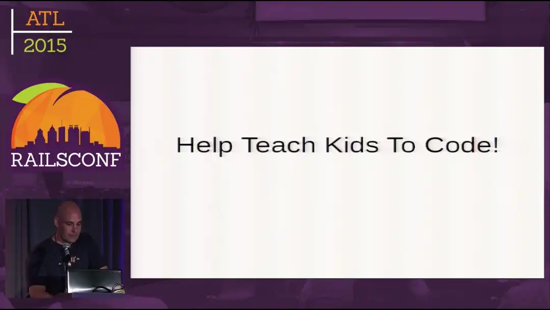 talk by Joe Dean: Lightning Talk: Help Teach Kids To Code!