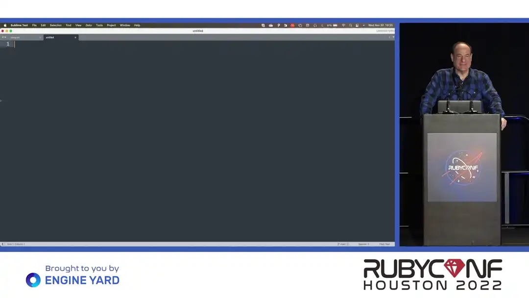 talk by Keith Bennett: Lightning Talk: Keith Bennett