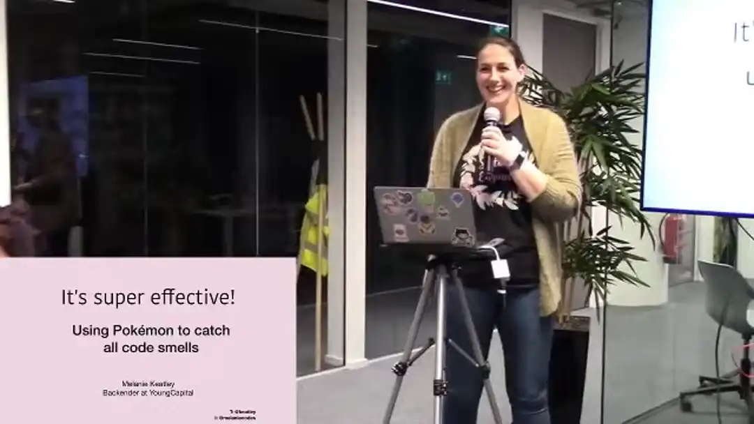 talk by Melanie Keatley: Code smells - the sequel