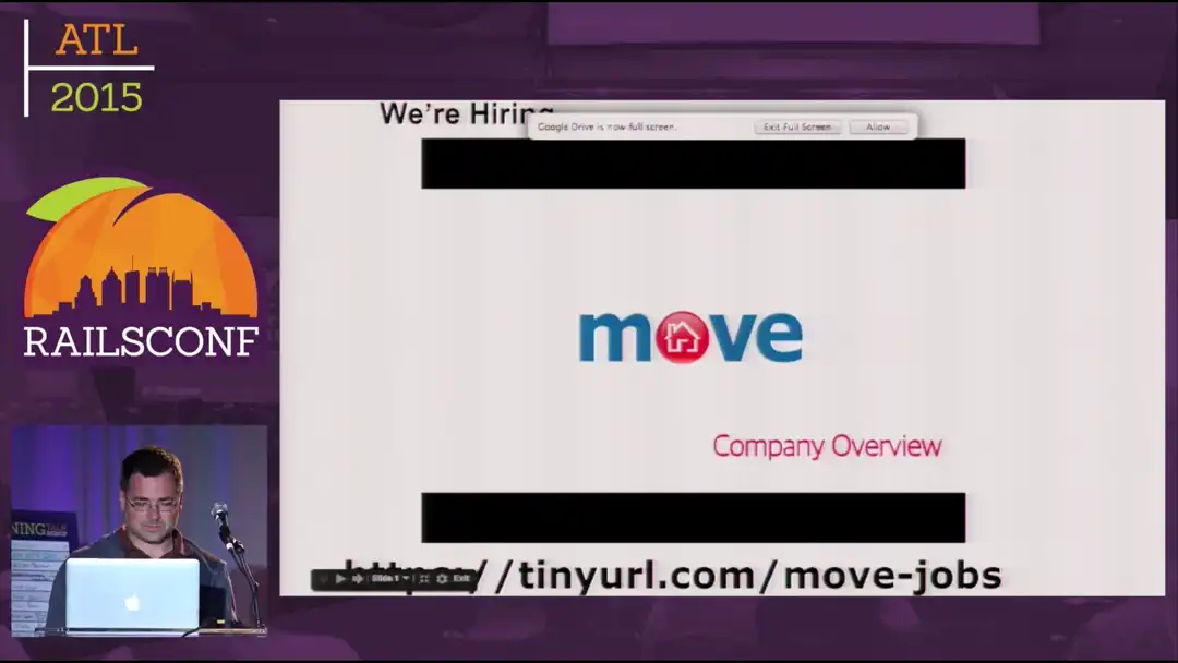talk by Shane Defazio: Lightning Talk: Move is hiring