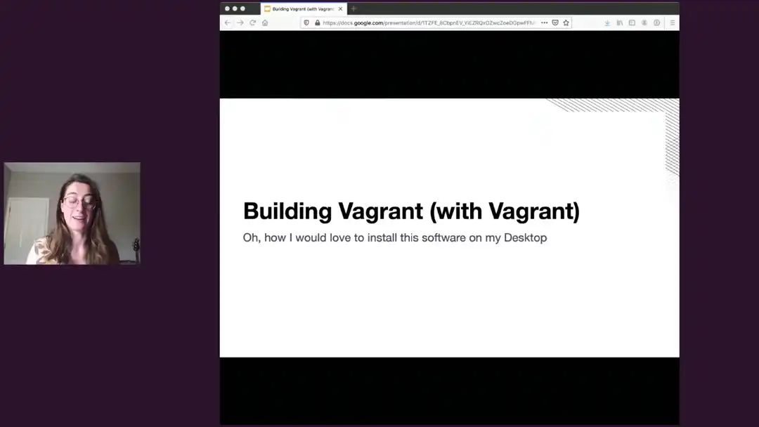 talk by Sophia Castellarin: Building Vagrant (with Vagrant)
