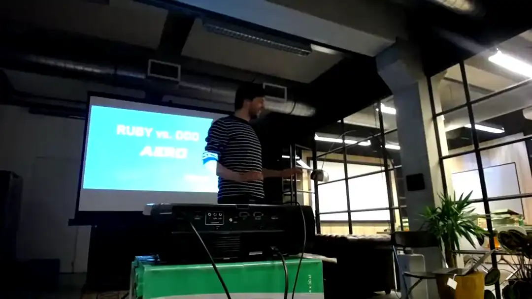 talk by Tinco Andringa: Ruby vs. DDD (Domain Driven Design)
