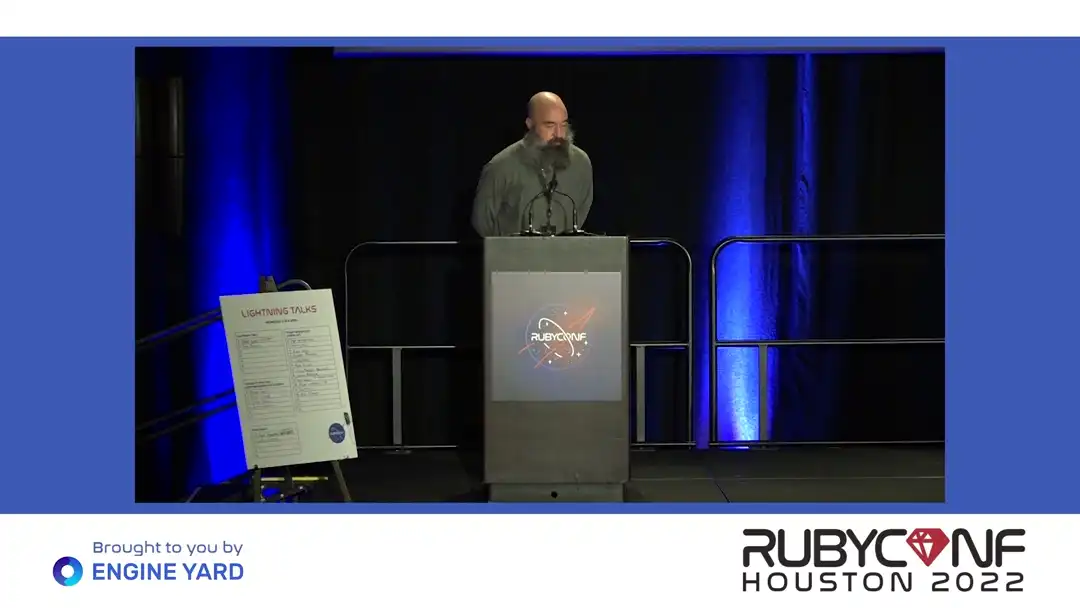 talk by Tom Brown: Lightning Talk: Tom Brown