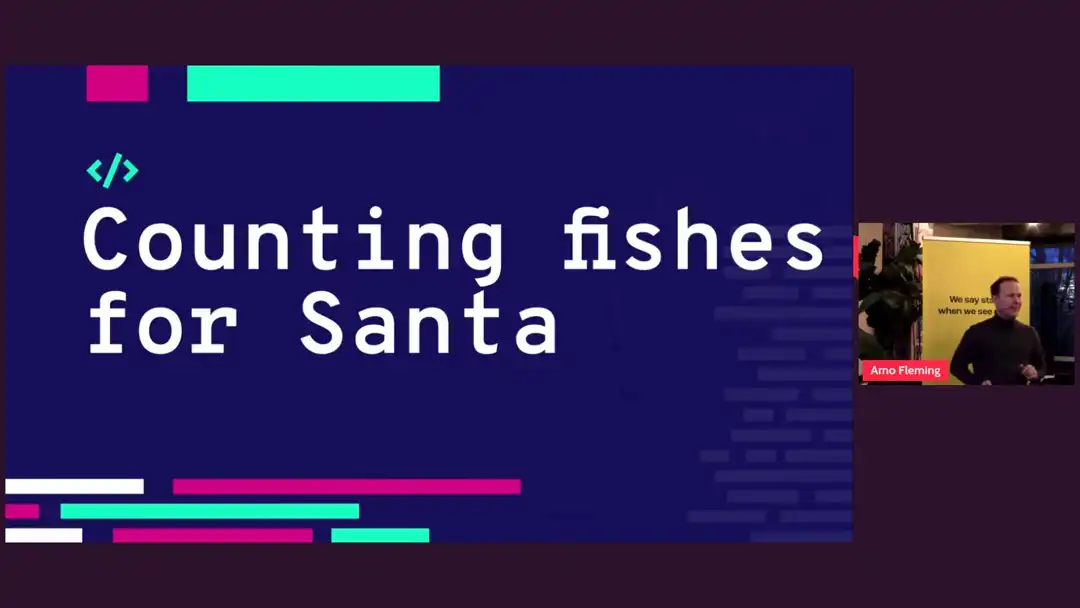 talk by Wander Hillen: Multiplying fishes as fast as possible (for Santa!)