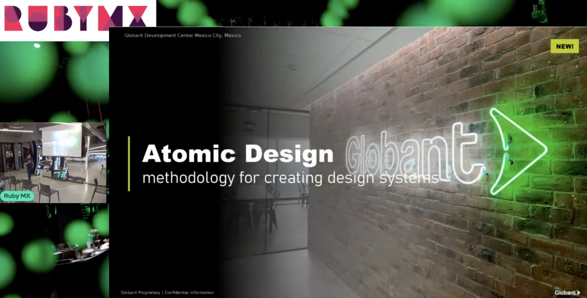 talk by Yannik González Alarcón: Atomic Web Design